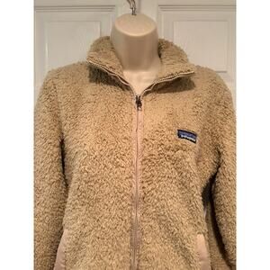 Patagonia Los Gatos Teddy Fleece Y2k Zip Jacket Women’s S Luxury Gorpcore Cozy
